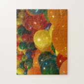 Puzzle Conception de fête de ballons colorés (Vertical)