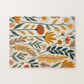 Puzzle Conception de fleurs botaniques boho 390 (Horizontal)