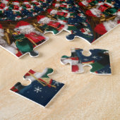 Puzzle Conception de kaléidoscope de Noël spécial Père No (Côté)