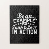 Puzzle Conception de la motivation chrétienne - Foi, Amou (Vertical)