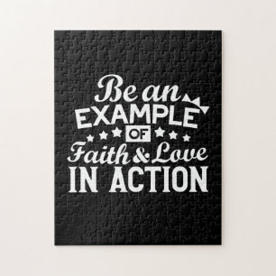 Puzzle Conception de la motivation chrétienne - Foi, Amou