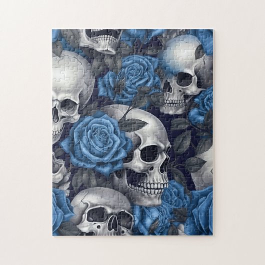 Puzzle Conception de la série A Skull and Roses 12 (Vertical)