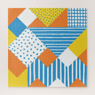 Puzzle Conception de l'Arrière - plan Abstrait géométriqu