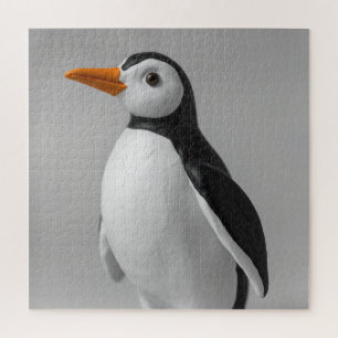 Puzzle Conception de manchot mignon – Animal d'hiver ador