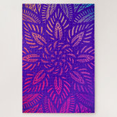 Puzzle Conception de Mandala Vibrant (Vertical)