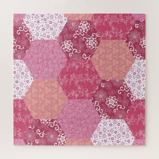 Puzzle Conception de Motif de Patchwork de style japonais (Horizontal)
