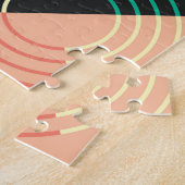 Puzzle Conception de Motif géométrique rétro (Côté)