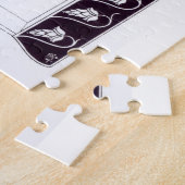 Puzzle Conception de motif, probablement de "d'Arthur de (Côté)