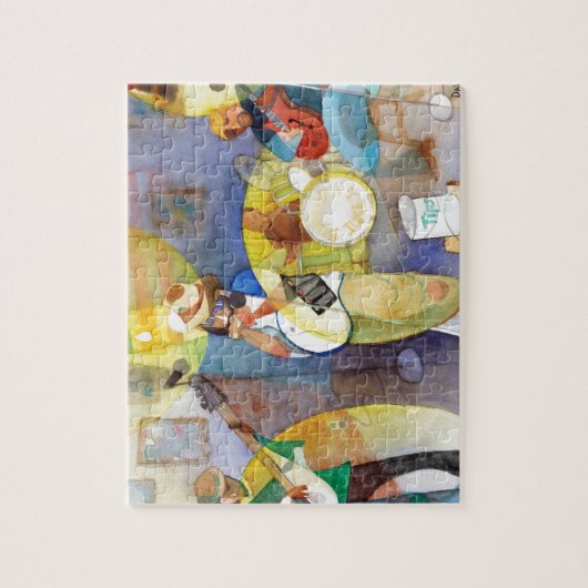 Puzzle Conception de musique de bleus de delta (Vertical)