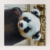 Puzzle Conception de Panda qui Agite (Horizontal)