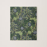 Puzzle Conception de papier peint d'algue, imprimée par<br><div class="desc">Image : Conception de papier peint de l'algue 136082,  imprimée par John Henry Dearle (1860-1932),  1901 (papier peint). Morris,  William (1834-96). Collection privée,  la collection de Stapleton.  Art,  beaux-arts.</div>