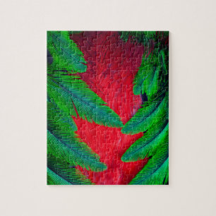 Puzzle Conception de plume de Quetzal resplendissant
