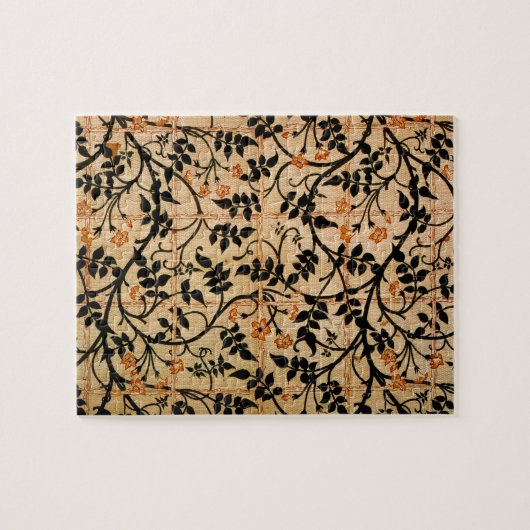 Puzzle Conception de rideau en traînée de jasmin, 1868-70 (Horizontal)