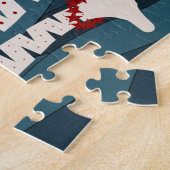 Puzzle Conception de saison des vacances de girafes (Côté)