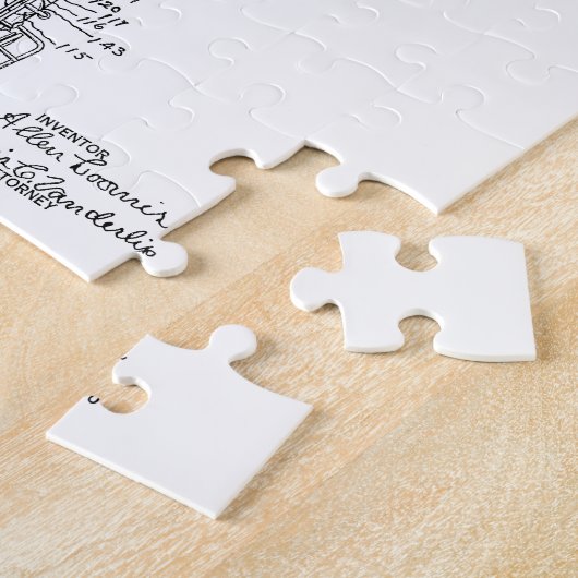 Puzzle Conception de saxophone de brevet (Côté)