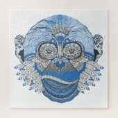 Puzzle Conception de singe Abstraite (Vertical)