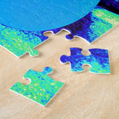 Puzzle conception de sirène à queue bleue (Côté)