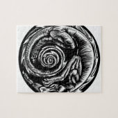 Puzzle Conception de tatouage de dragon (Horizontal)