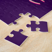 Puzzle Conception de typographie maman personnalisée,  (Côté)