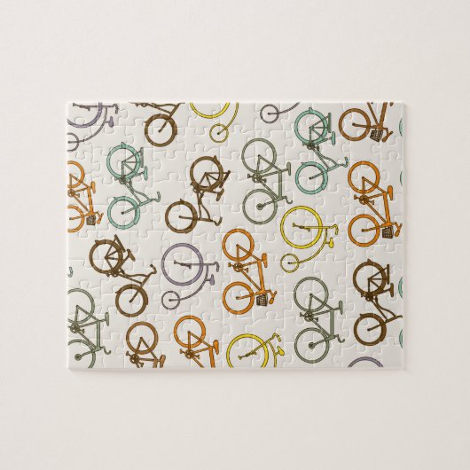 Puzzle conception de vélo (Horizontal)