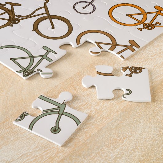 Puzzle conception de vélo (Côté)