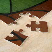 Puzzle Conception de verre teinté de style Tiffany Cerf V (Côté)