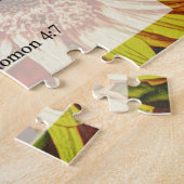 Puzzle Conception de vers de tournesol et de bible (Côté)