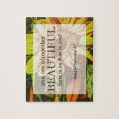 Puzzle Conception de vers de tournesol et de bible (Vertical)