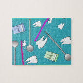 Puzzle Conception dentaire d'outils de profession (Horizontal)