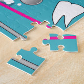 Puzzle Conception dentaire d'outils de profession (Côté)