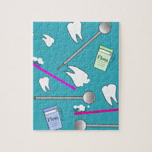 Puzzle Conception dentaire d'outils de profession