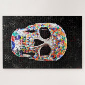 Puzzle Conception des ballons d'art Pop Skull sucre (Horizontal)