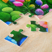 Puzzle Conception des fleurs (Côté)