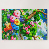 Puzzle Conception des fleurs (Horizontal)