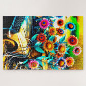 Puzzle Conception des fleurs (Horizontal)