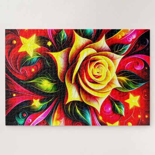 Puzzle Conception des fleurs (Horizontal)