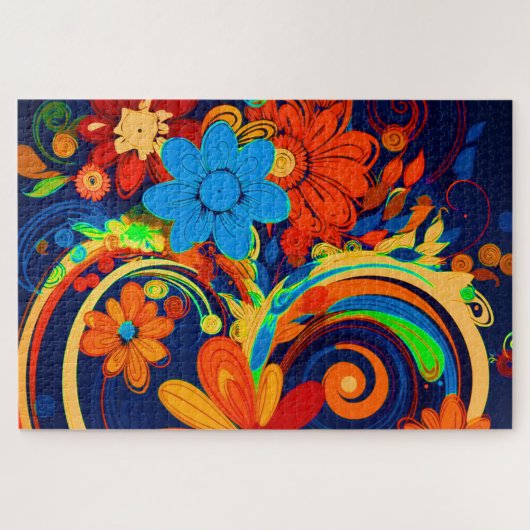 Puzzle Conception des fleurs Ai (Horizontal)