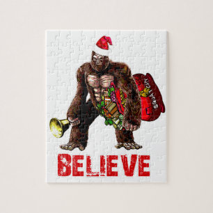 Puzzle Conception drôle de Noël de Sasquatch le père n