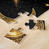 Puzzle Conception du Zodiaque Scorpion Doré (Côté)