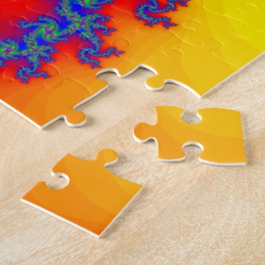 Puzzle : Conception en spirale de fractale (Côté)