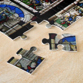 PUZZLE CONCEPTION EN VERRE SOUILLÉ DE CATHÉDRALE (Côté)