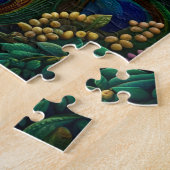Puzzle Conception Exotique Peacock Rainforest Majesty (Côté)