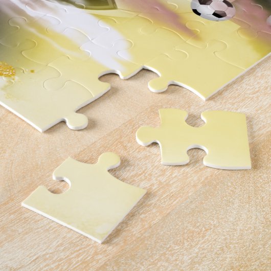 Puzzle Conception graphique d'univers du football (Côté)