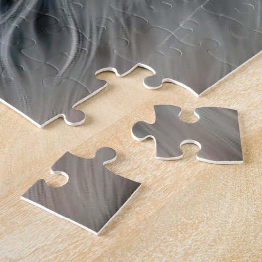 Puzzle Conception majestueuse de portraits de chats long- (Côté)