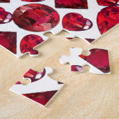 PUZZLE CONCEPTION ORNÉE DE BIJOUX DE COEURS ORNÉS DE (Côté)