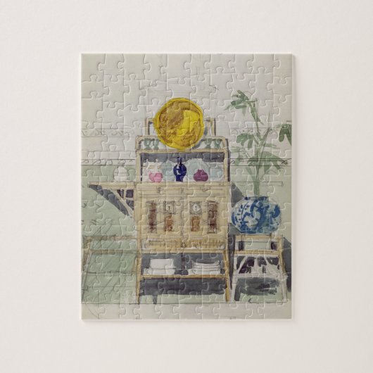 Puzzle Conception pour un buffet, c.1860s-70s (la semaine (Vertical)