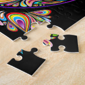 Puzzle Conception Psychédélique d'Œuf de Pâques (Côté)