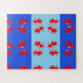 Puzzle Conception romantique d'amour et de cœur (Horizontal)
