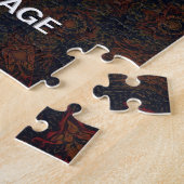 Puzzle Conception très difficile d'un paon (Côté)
