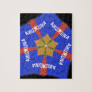 Puzzle Conception Tribale Africaine : Hakuna Matata